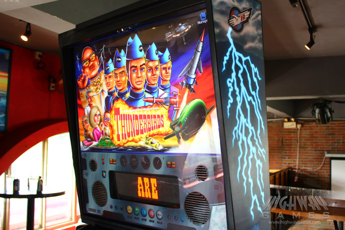 Thunderbirds Pinball Machine is GO!