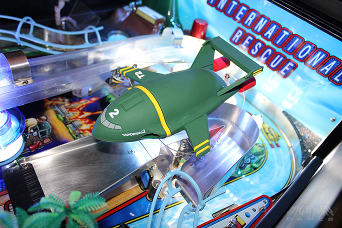 Thunderbirds Pinball - Themed Playfield